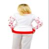SoCal Look Women Valentine Heart Sweater - Cute Casual Acrylic Pullover, Perfect for Valentine's Day view 3
