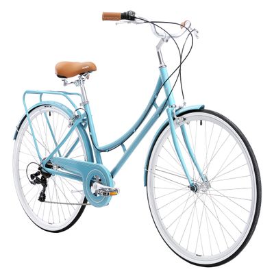 XDS Nadine 7Speed Women's Aluminum Step-Through City Bike (Blue)