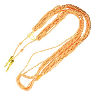 COLLBATH Golden Aiguillette Shoulder Cord Epaulet for Uniforms Stage and Ceremonies Lightweight -catching Pendant Traditional Style
