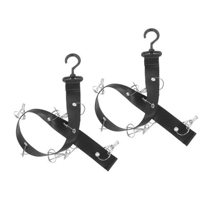 ABOOFAN 2pcs Portable Sports Organizer Drying Rack Hockey Gear Storage Drying Rack Clothing