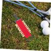 Parliky 1set Portable Golf Tees Carrier Organizer Compact Tee Holder for Golf Bag Plastic Design Easy to Attach for Use view 4
