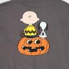 Rsq x Peanuts Together Mens Oversized Crewneck Sweatshirt, Dark Grey, Medium view 4