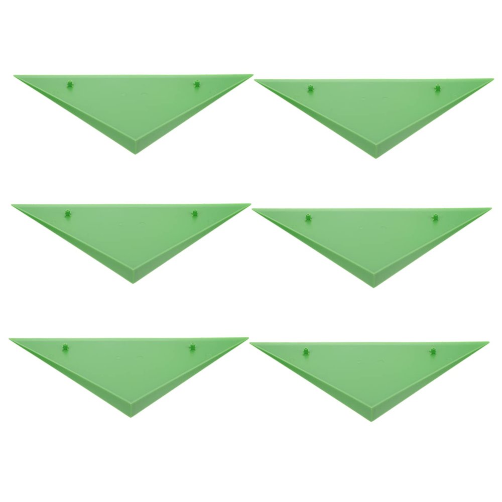 WOONEKY 6pcs Foosball Table Corner Covers Plastic Triangle Table Corner Guard for Football