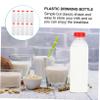 VILLFUL 10 Pack 500ml Beverage Bottle with Scale, PET Plastic view 3