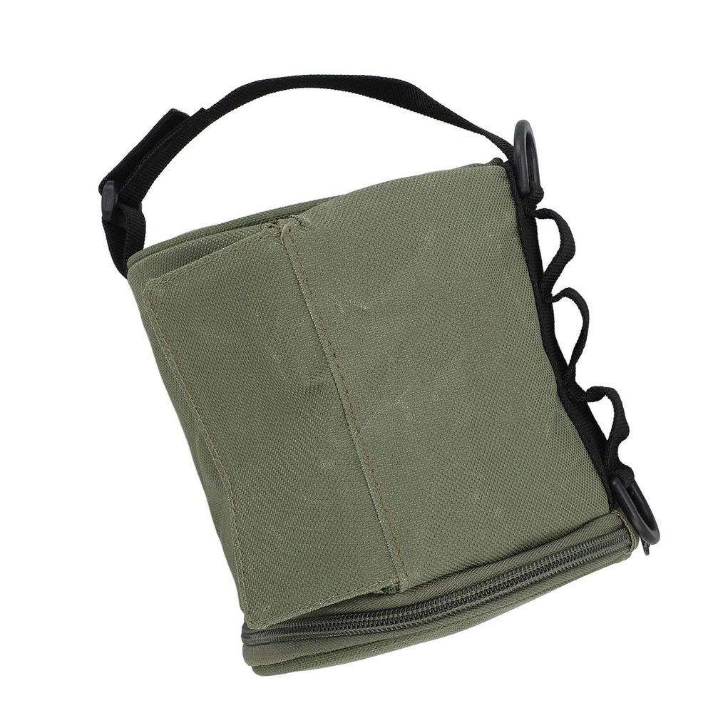 Toilet Paper Storage Holder, Inner Lining Protective Hanging Roll Paper Case Multifunctional Portable for Outdoor Camping (Army Green)