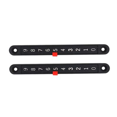 WOONEKY 2pcs Foosball Scorekeeper Bar Football Scoring Counter for Soccer Game Table