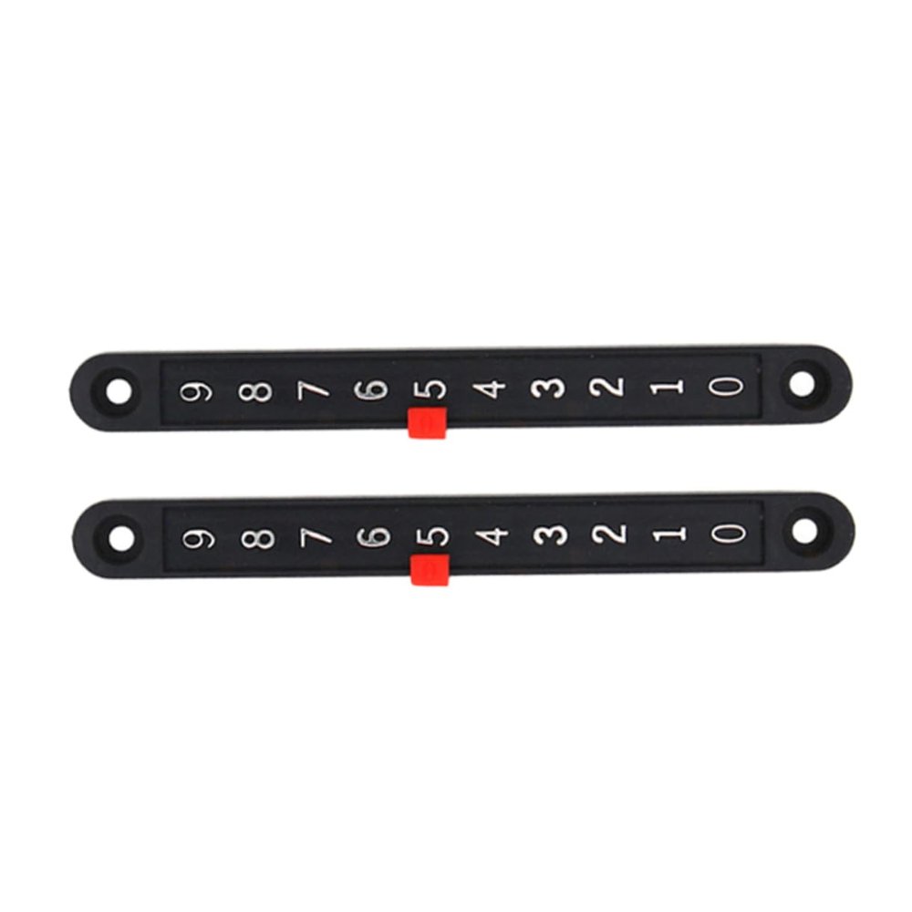 WOONEKY 2pcs Foosball Scorekeeper Bar Football Scoring Counter for Soccer Game Table