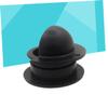 WOONEKY 10pcs Foosball Entry Dish Black Plastic Replacement Cups for Table Football Machines Fits Standard Foosball Tables for Accurate Ball Launching view 2
