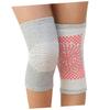Beavorty 1pair Self-heating Thermal Knee Pad Warm Support for Joint Relief for Exercises Grey view 1