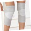 Beavorty 1pair Self-heating Thermal Knee Pad Warm Support for Joint Relief for Exercises Grey view 3