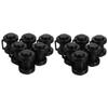 Happyyami 12pcs Trampoline Pole Accessory Trampoline Tube Cover Boys and Girls Screw Supplies