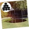 Happyyami 12pcs Trampoline Pole Accessory Trampoline Tube Cover Boys and Girls Screw Supplies view 2