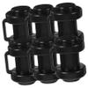 Happyyami 12pcs Trampoline Pole Accessory Trampoline Tube Cover Boys and Girls Screw Supplies view 4