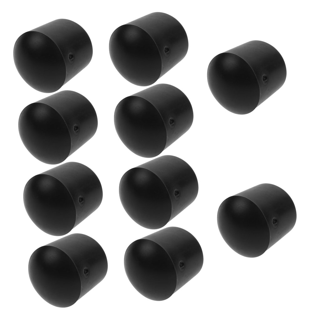 Alasum 10pcs Foosball Machine Cap Foosball Table Rod Covers Plastic End Caps for Soccer Table Accessories