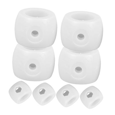 Anneome 8pcs Foosball Table Accessories Soccer Rod Positioner Goal Locator Ring for Tabletop Game Easy to Assemble Plastic Components