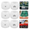 Anneome 8pcs Foosball Table Accessories Soccer Rod Positioner Goal Locator Ring for Tabletop Game Easy to Assemble Plastic Components view 2
