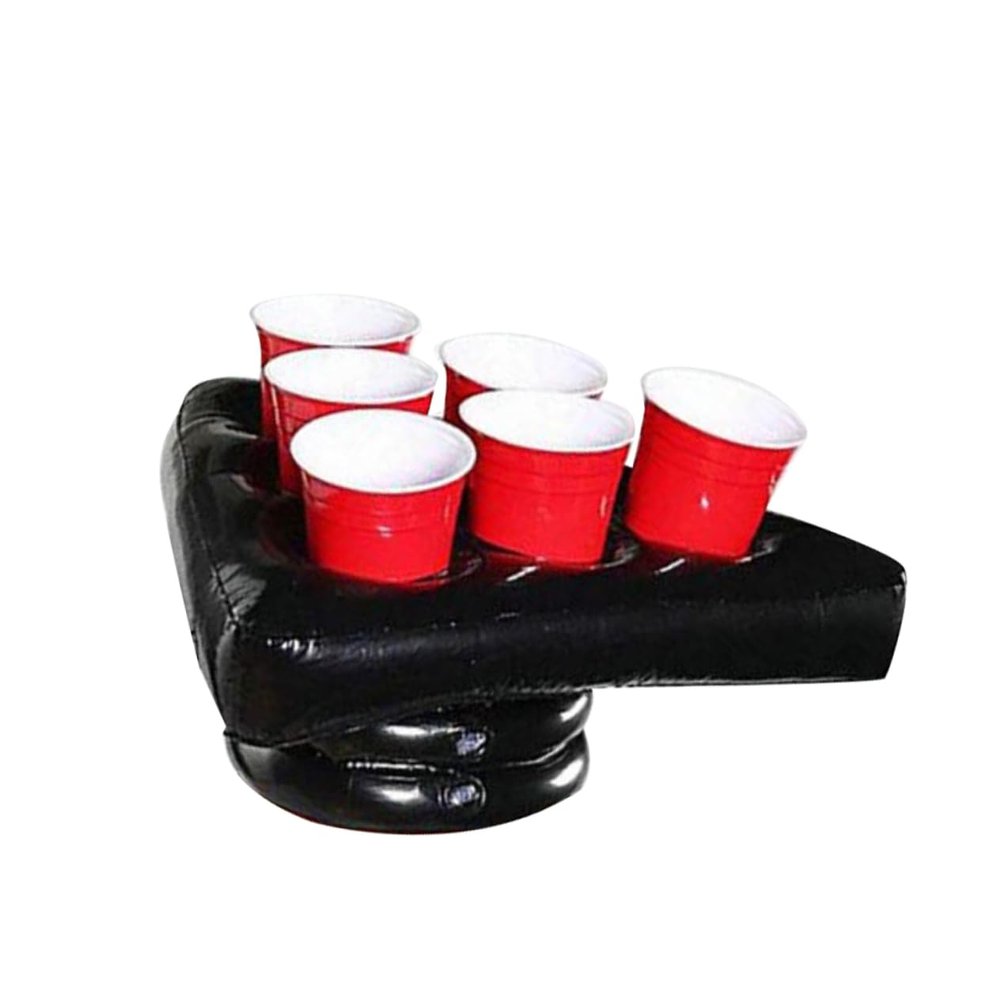 ORFOFE Air Blow Hat Tray Inflatable Beer Game Hat Tray for Drinking Game Carnival