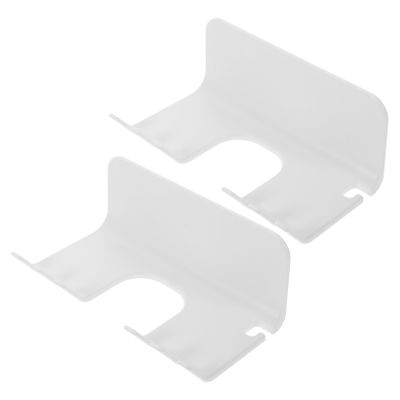 OFFSCH 2pcs Adhesive Badminton Racket Holder Wall Mount for Tennis Rackets Display Rack Sturdy Space-Saving