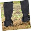 Toddmomy 2pairs Snow Gaiters Leg Covers for Hiking Outdoor Activities Heavy Rain Snow Lightweight Breathable Design for Men Women view 3