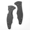 Echeson 1 Pair Custom G10 Scales Handle Fits for C85 Yojimbo 2 DIY Making Accessory(Black) view 1