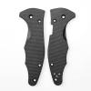 Echeson 1 Pair Custom G10 Scales Handle Fits for C85 Yojimbo 2 DIY Making Accessory(Black) view 2