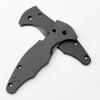 Echeson 1 Pair Custom G10 Scales Handle Fits for C85 Yojimbo 2 DIY Making Accessory(Black) view 3