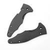 Echeson 1 Pair Custom G10 Scales Handle Fits for C85 Yojimbo 2 DIY Making Accessory(Black) view 4