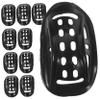 10 Pack Black Rubber Chin Cups for Safety Helmets Accessory view 1