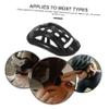 10 Pack Black Rubber Chin Cups for Safety Helmets Accessory view 2