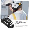 10 Pack Black Rubber Chin Cups for Safety Helmets Accessory view 4