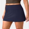Colorfulkoala Dreamlux Skirts for Women High Rise Athletic Golf Tennis Skorts Built-in Shorts with Pockets(M, Eclipse) view 3
