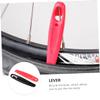 ULTECHNOVO 4pcs Bike Tire Levers Plastic Tyre Openers Ergonomic Handle for Easy Tire Removal Lightweight and Portable Repair Tools view 3