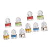 balacoo 5pcs Led Underwater Fishing Light Deep Lamp for Attracting Bait and Fish Red Blue White Green Colorful Night Fishing