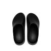 Men's and Women's Slip-On Clogs, Waterproof Non-Slip House Mules, Lightweight Oil & Water Resistant Safety Shoes for Kitchen, Restaurant, Garden, Hospital, Beach, Pool Black view 4