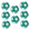 OSOLADY 12pcs Foosball Table Replacement Parts Durable Soccer Accessories for Tabletop Games Precision-Made Deep Green and White Balls for Interactive Play Gatherings and Parties