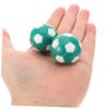 OSOLADY 12pcs Foosball Table Replacement Parts Durable Soccer Accessories for Tabletop Games Precision-Made Deep Green and White Balls for Interactive Play Gatherings and Parties view 3