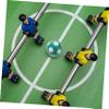 OSOLADY 12pcs Foosball Table Replacement Parts Durable Soccer Accessories for Tabletop Games Precision-Made Deep Green and White Balls for Interactive Play Gatherings and Parties view 4