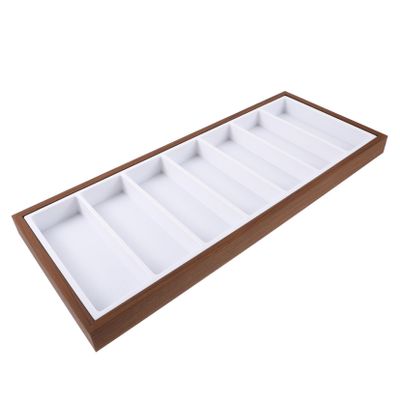 Hohopeti Sunglasses Display Box Eyeglasses Storage Organizer Glasses Holder for Home Design Lining