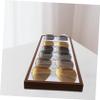 Hohopeti Sunglasses Display Box Eyeglasses Storage Organizer Glasses Holder for Home Design Lining view 4