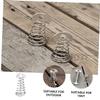 Gogogmee 2pcs Fish Bone Tent Stakes Ground Nail Tent Nail for Stakes for Ultralight Travel view 4