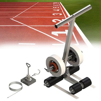 Dfdieratve Basketball Court Marking Kit, Playing Field Line Striping Machines with Drawing Circle Kit, Equipment Tape Pasting Machine for Road Warning and Parking Space