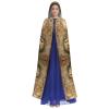YKJJFVZ Nice Guitar Print Rogue Cosplay Adult Halloween Witch Hooded Cloak Cape Unisex Costume For Horror Parties Masquerade view 2