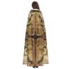 YKJJFVZ Nice Guitar Print Rogue Cosplay Adult Halloween Witch Hooded Cloak Cape Unisex Costume For Horror Parties Masquerade view 4