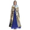 YKJJFVZ Cute Llama Print Rogue Cosplay Adult Halloween Witch Hooded Cloak Cape Unisex Costume For Horror Parties Masquerade view 2