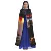 YKJJFVZ Niagara Falls Print Rogue Cosplay Adult Halloween Witch Hooded Cloak Cape Unisex Costume For Horror Parties Masquerade view 2