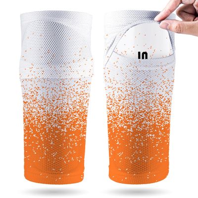 MOMOJIA Shin Guard Sleeves for Kid Teen Adult Running Football Games Shin Guard Protective Sleeves Breathable Shin Guard Sock
