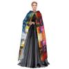 YKJJFVZ Color Skulls Print Rogue Cosplay Adult Halloween Witch Hooded Cloak Cape Unisex Costume For Horror Parties Masquerade view 3