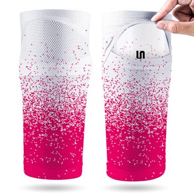MOMOJIA Shin Guard Sleeves for Kid Teen Adult Running Football Games Shin Guard Protective Sleeves Breathable Shin Guard Sock