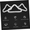 Anneome 60pcs Trampoline Buckles Professional Trampoline Rings Portable Triangle Buckles Compact Parts view 2
