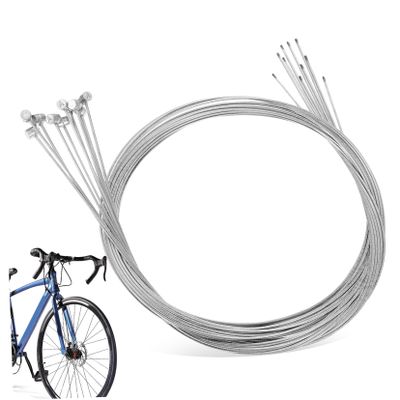 Beatifufu 10pcs Bike Brake Cable Kit Includes Housing Shift Cable for Road Easy Replacement Essential for Bike Maintenance